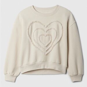 GAP Oversized Sweatshirt with Heart